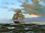 unknow artist Seascape, boats, ships and warships. 23 oil painting reproduction